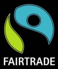 fair trade logo bw